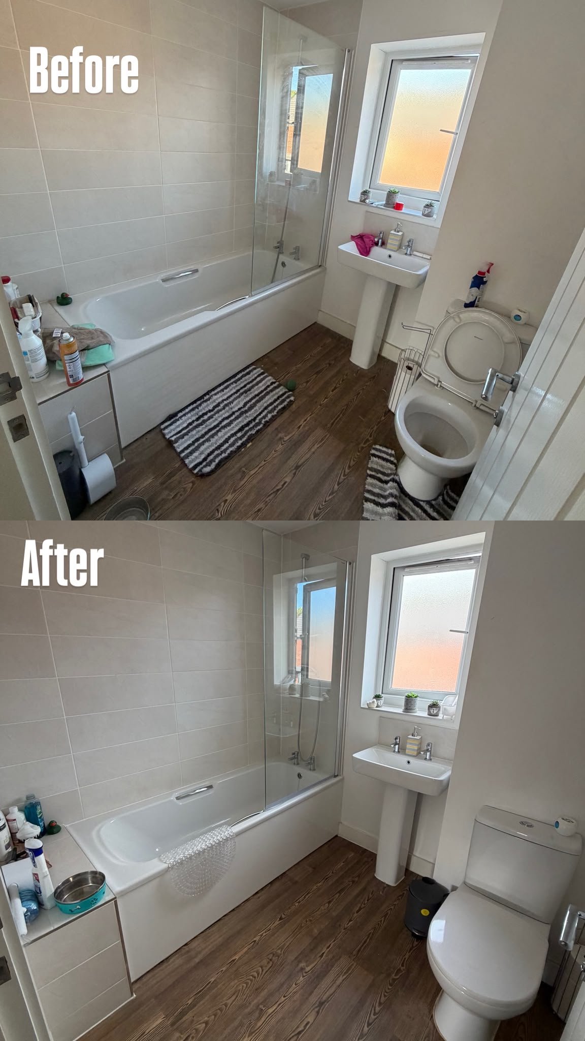 Cleaning work by Bernardo